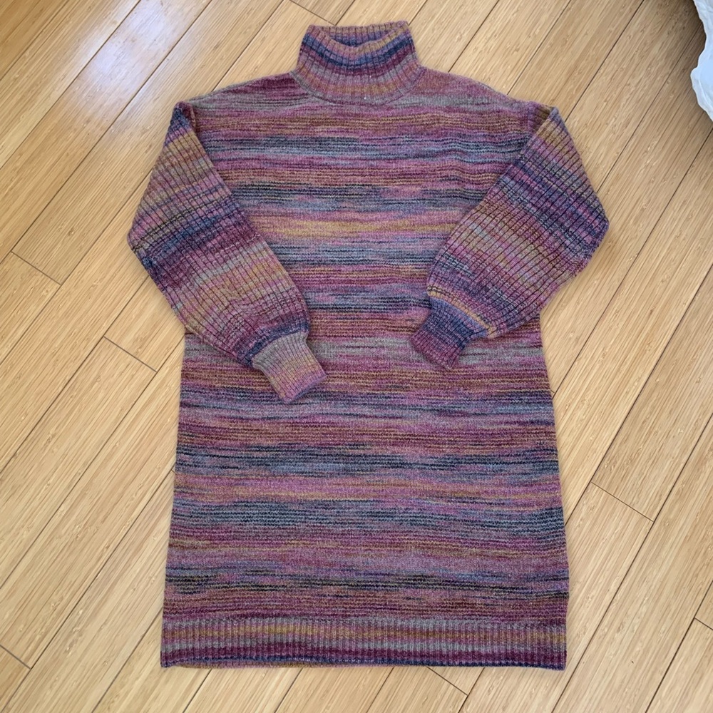 LOFT turtleneck sweater dress